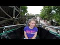 Flying Turns horizon leveled reverse on-ride POV Knoebels Amusement Resort