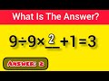 95% Will Fail - Math Quiz That Will Stump Most People  #mathematics #mathstricks #quiz #riddles