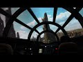 A very bumpy ride on the Millennium Falcon: Smugglers Run attraction at Disney’s Hollywood Studios