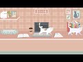 Study with Cats 📔 Pomodoro timer 50/10 | Soft lofi + Cat animation for a stress-free study session♡