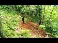 Building bamboo houses in sloping land forests. Ep.1