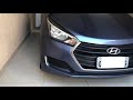 Barra de led DRL de Cristal Hyundai Hb20