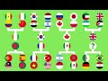 Marble Race football game - Countries Marble Race tournament - Beat The Keeper