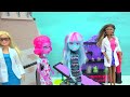 Scientist Create A Blob & Ice Girls Monster High Doll in Lab