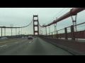 Driving Over The San Francisco-Oakland Bay Bridge & Golden Gate (California, U.S.A.)
