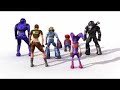 Video game characters dancing Michael Jackson style