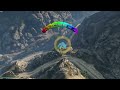 GTA 5 - Parachute Jump: Carving the Mountain