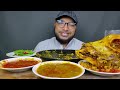 SPICY FULL GOAT HEAD CURRY, BIG FISH HEAD CURRY, SPICY MUTTON CURRY WITH RICE ASMR EATING SHOW