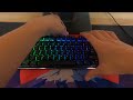 Glorious GMMK TKL sound test (specs in description)