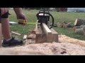 Homemade Chainsaw Mill