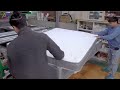Luxury Mattress Bed Manufacturing Process. High Quality Bed Factory