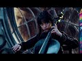 Wednesday Playing Cello - Paint It Black | 1 Hour Extended Version