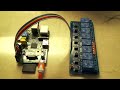 Raspberry Pi: 8 Channel Relay step-by-step with software examples for automation