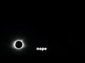 Solar Eclipse 99% vs 100% Totality