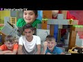 Reaction to WORLDS Biggest Minecraft Video Game Surprise Egg on HobbyFamilyTV