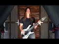 Chris Broderick: 16th Note Intervallic Riff in C# | Behind The Riff | Jackson Guitars