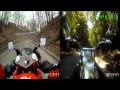 Sportsbike vs Cruiser twisty run  -  FUN to ride 250cc