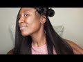 Updated Relaxed Hair Blow Drying Technique Routine | Tymo Blow Dryer