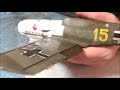 Eduard 1/32 scale Bf109 E3 clay wash