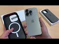 iphone 15pro in natural + accessories unboxing | camera test, apple & casetify, 11pro comparison
