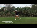 Golf Tip: Drop Hands or Rotate During Downswing