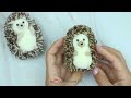 Amazing idea! How to make a cute Hedgehog out of yarn - DIY NataliDoma