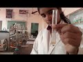 Brown ring  test for nitrate ion in laboratory by Seema Makhijani.