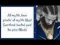 Nipsey Hussle - Grinding All My Life / Stucc In The Grind (Lyrics)