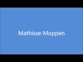 Mathisse Moppen