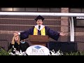 Powerful Graduation Speech. Bryan High School, Bryan, TX (May 2021).