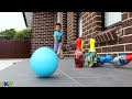 Bowling Set Indoor Outdoor Fun Children Games Ckn
