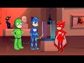 Catboy Has Baby! Life Before and After Having Children - Catboy's Life Story - PJ MASKS 2D Animation