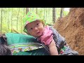 Part 2: Mother and son dug a tunnel and hid for 7 days and 7 nights.#lý thị ca #Single mom#Survival