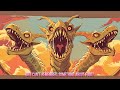 Godzilla Vs Ghidorah Rap Battle (Godzilla x Kong The New Empire Monsterverse Parody)