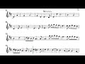 Canon in D Violin Flute Sheet Music Backing Track Play Along Partitura