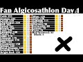 Fan Algicosathlon Day 2 Makin’ hella lot o’ buckets