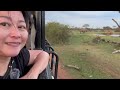南非🇿🇦野生動物之旅🏕野外Glamping💢驚險野生獅子走入營地‼️體驗非洲天氣變幻莫測🌈Day 2💛Part TWO