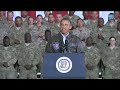 President Obama Pays a Surprise Visit to Troops in Afghanistan