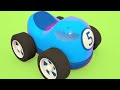 Full episodes of Helper Cars cartoons for kids. Street vehicles. Racing cars & colored trucks.
