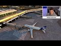 Lufthansa-Flüge in Echtzeit im Microsoft Flight Simulator LIVE mit Thrustmaster TCA! AeroNewsGermany