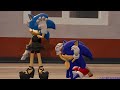 [SFM/Animation] Sonica with Dress meet Sonic?