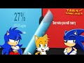 Sonic & Sonica are getting married? | Tails Plays Would You Rather? (FT GottaGoFast!)