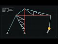 Making My Physics Engine 10x Faster and Simulating Trusses