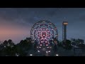 amusement park 🎡 animal crossing lofi music w/ minecraft ambience to study, work, relax (DMCA FREE)