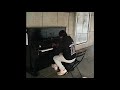 Prague street piano improvisation