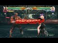 Heihachi gives Reina a beatdown