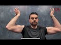 Ben Shapiro Flexing Biceps Twice - Double Guns Show!