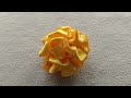Super Easy Ribbon Flower making with Scale | Easy Sewing Hack | Hand Embroidery Flower
