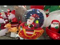 At Home NEW 2023 Christmas Decoration Full Walkthrough (20ft Inflatables & Amazing Items)