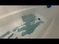 How to repair a crack in a Fiberglass Bathtub | FIBERGLASS  REPAIR USING MESH TAPE AND BONDO GLASS